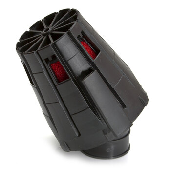 AIR FILTER 5E CHROME/RED 30DEG 38MM