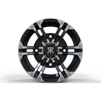 TRAXION X 6 WHEEL 12X7 4/110 4+3 (BLACK)