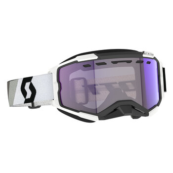 GOGGLE FURY SNOW GREY/YELLOW LS BRONZE CHROME