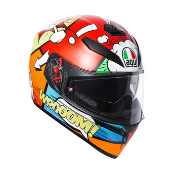 HELM AGV K 1 ROSSI WINTER TEST 2017 L