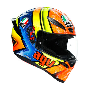 HELM AGV K 1 ROSSI WINTER TEST 2017 L
