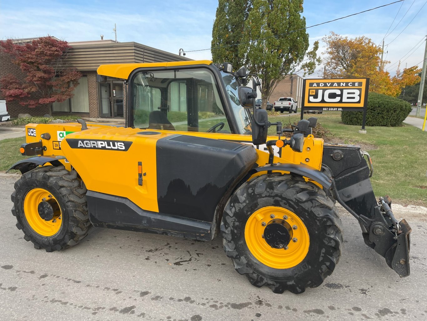 2021 JCB 525 60 Agri Plus, 1950 Hrs, Ride Control, Cab A/C