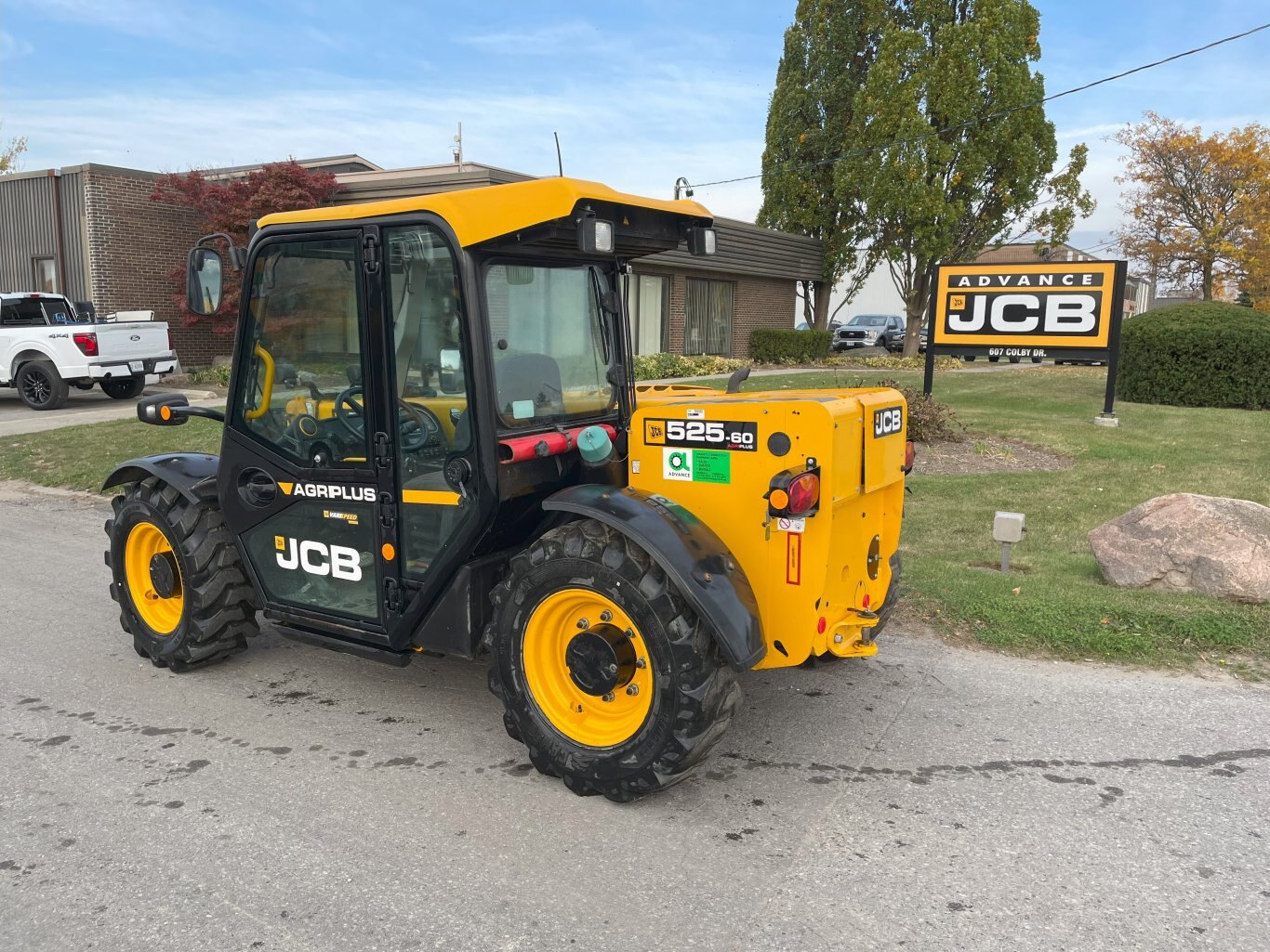 2021 JCB 525 60 Agri Plus, 1950 Hrs, Ride Control, Cab A/C