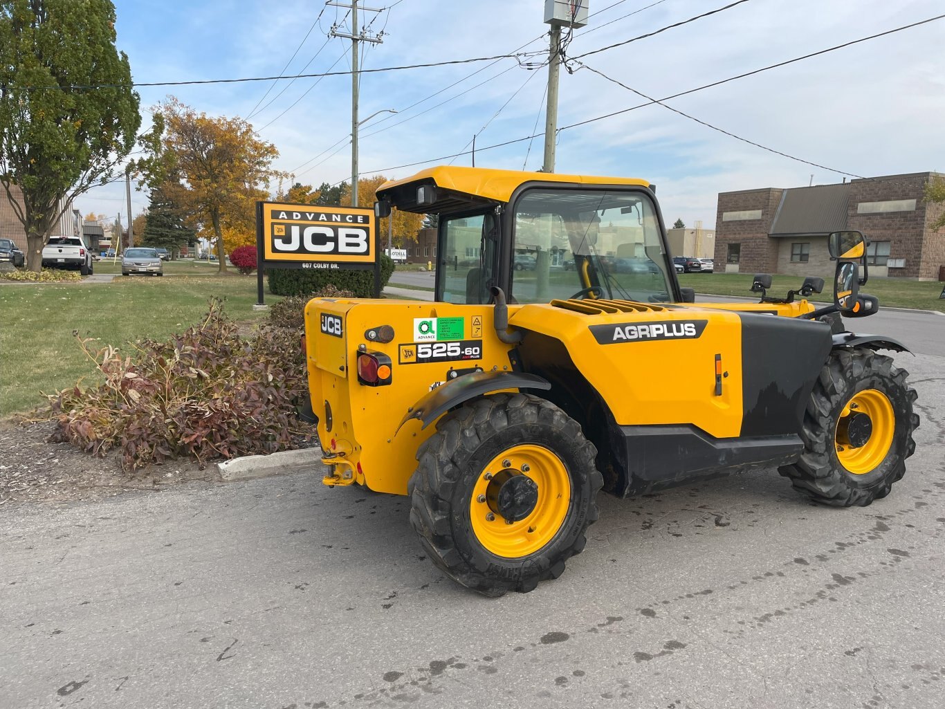 2021 JCB 525 60 Agri Plus, 1950 Hrs, Ride Control, Cab A/C