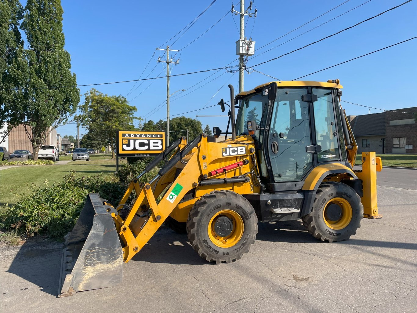 2016 JCB 3CX COMPACT BACKHOE LOADER, 1100HRS, MKII HITCH, BUCKET