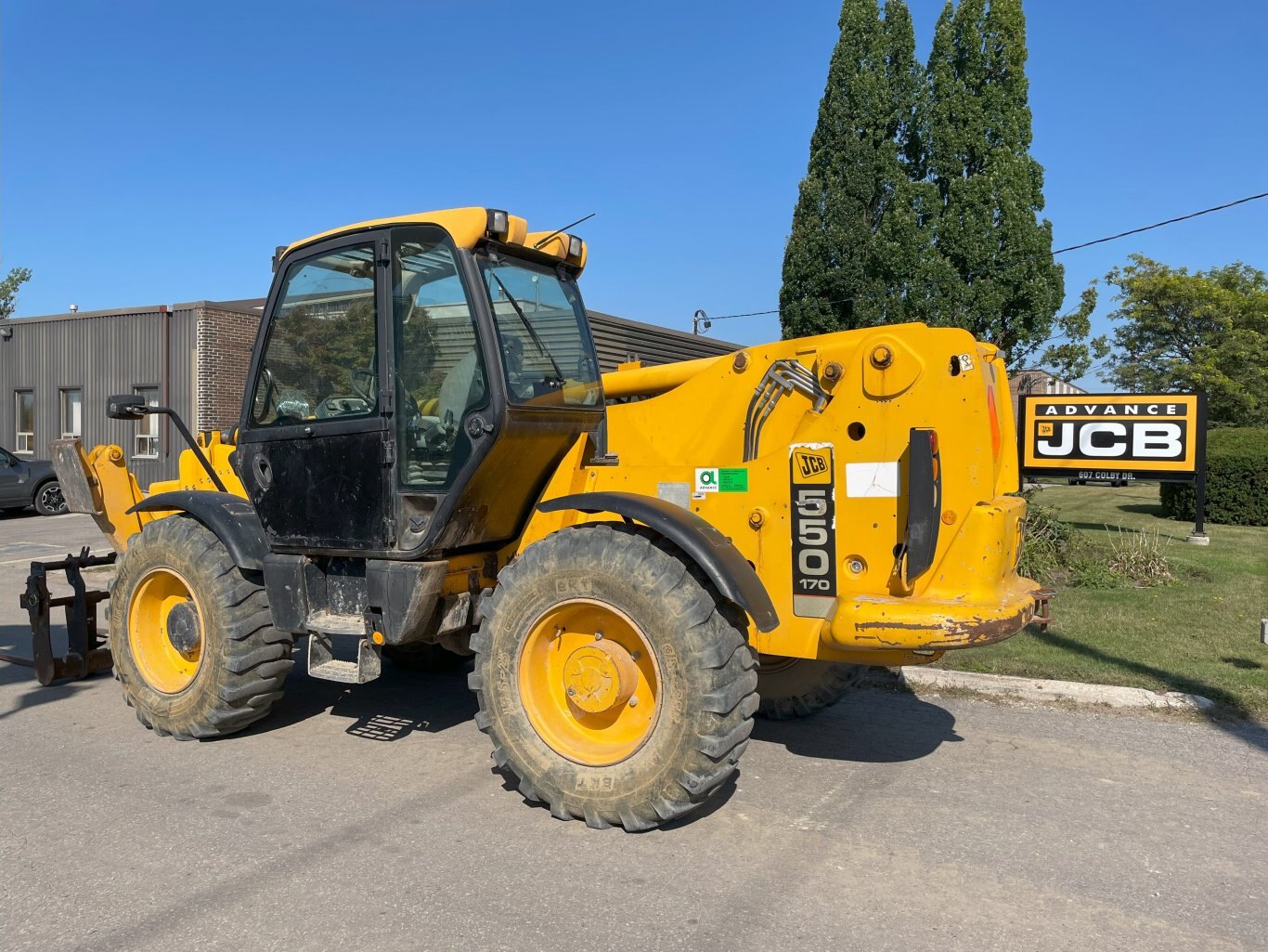 2006 JCB 550 170 LOADALL, 10K, 55 LIFT HEIGHT, CAB WITH HEAT