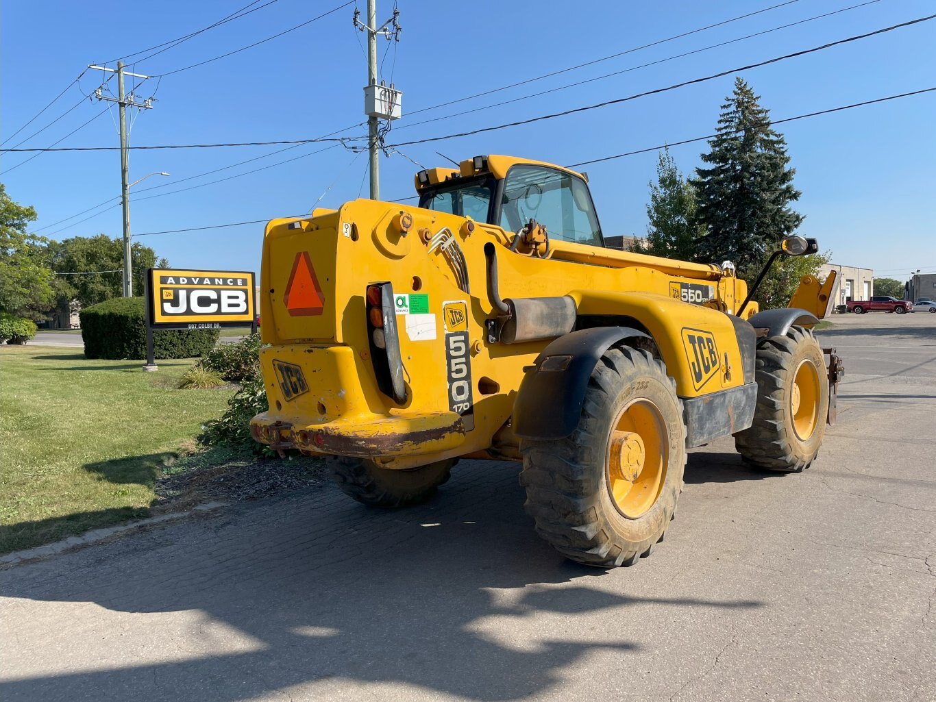 2006 JCB 550 170 LOADALL, 10K, 55 LIFT HEIGHT, CAB WITH HEAT