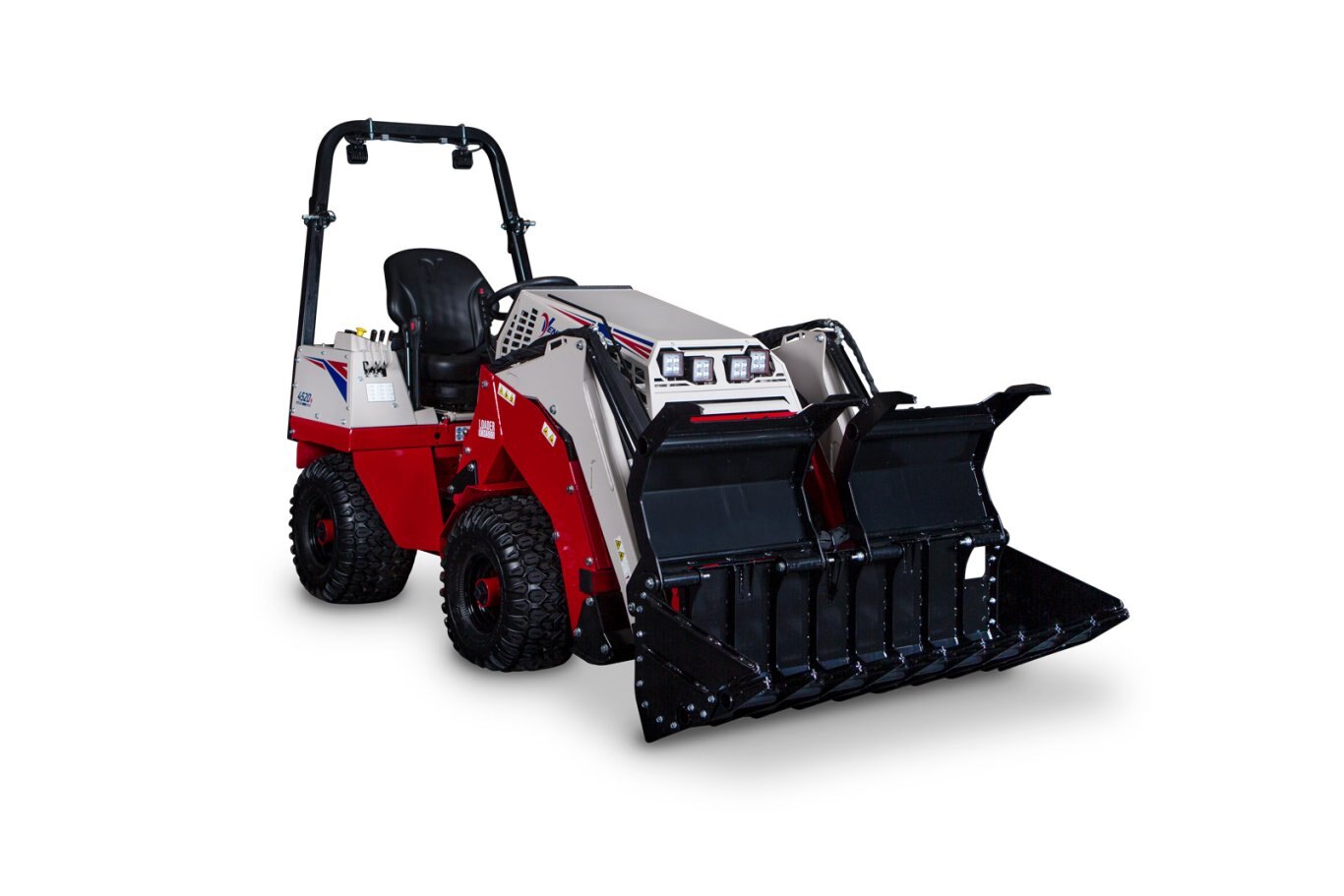 Ventrac KM100 ROCK BUCKET W/ GRAPPLE