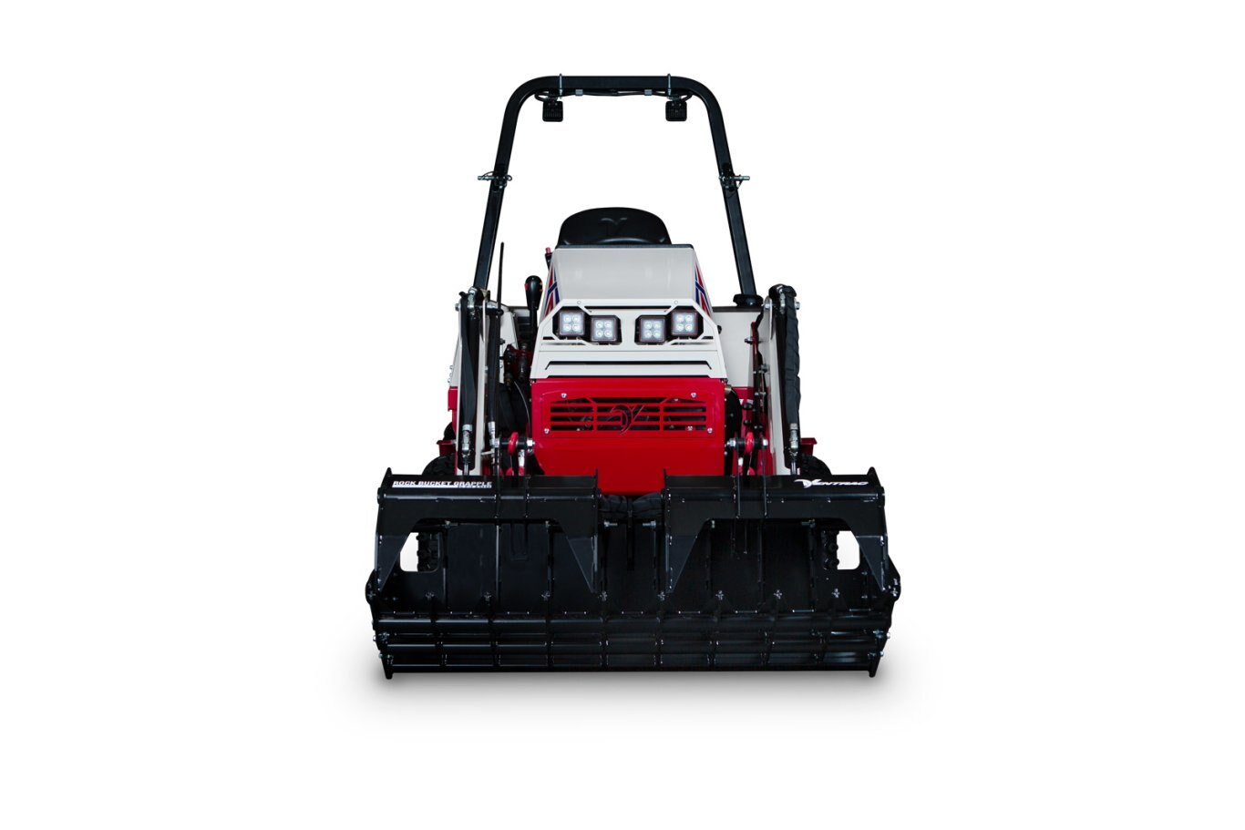 Ventrac KM100 ROCK BUCKET W/ GRAPPLE
