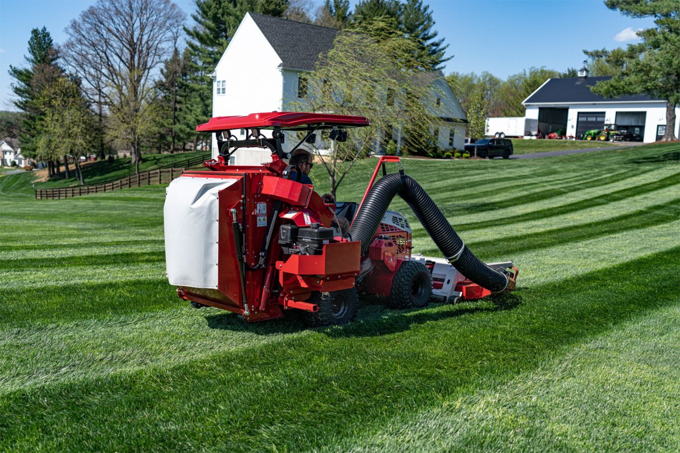 Ventrac RV602 Vacuum Collection System