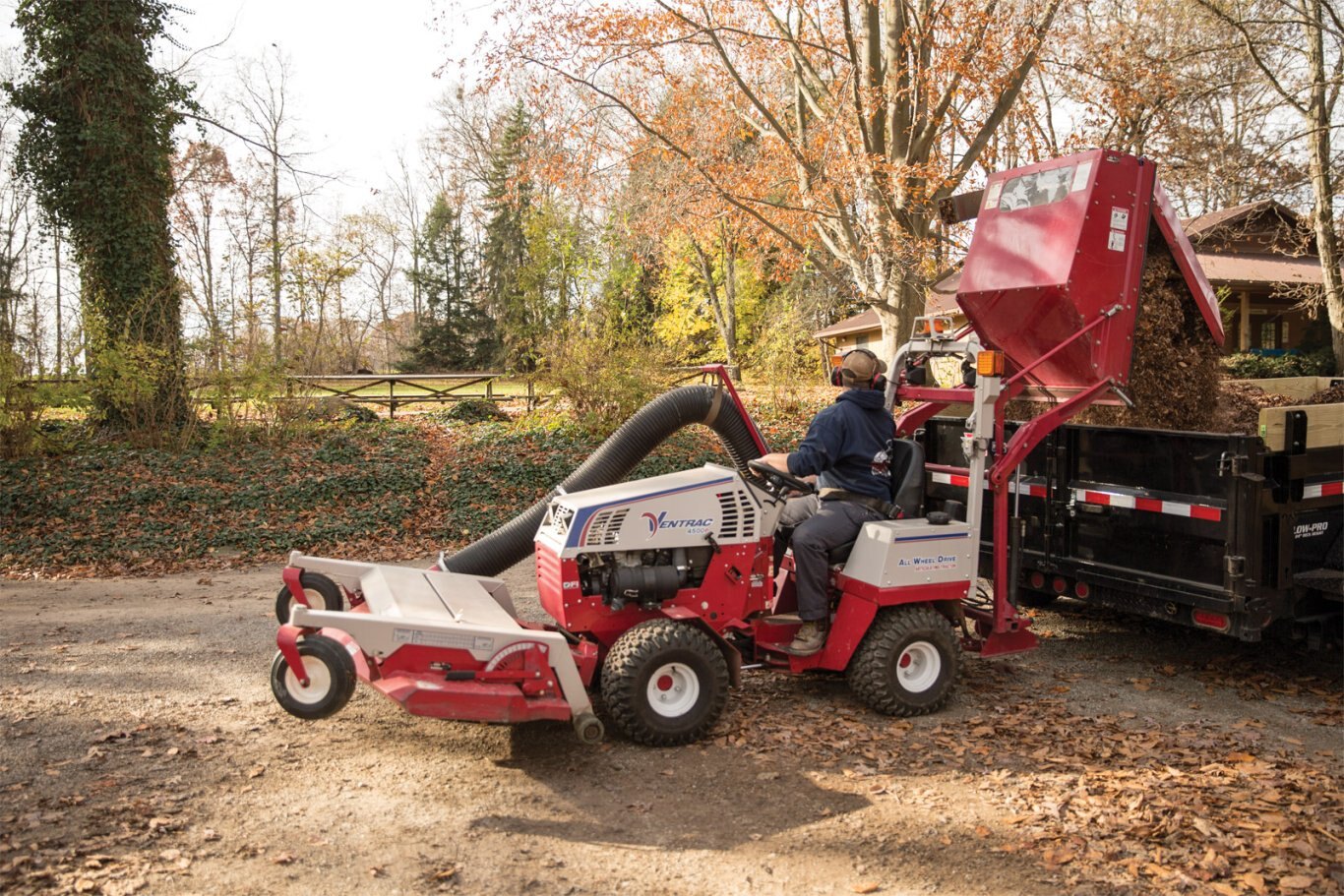 Ventrac RV602 Vacuum Collection System