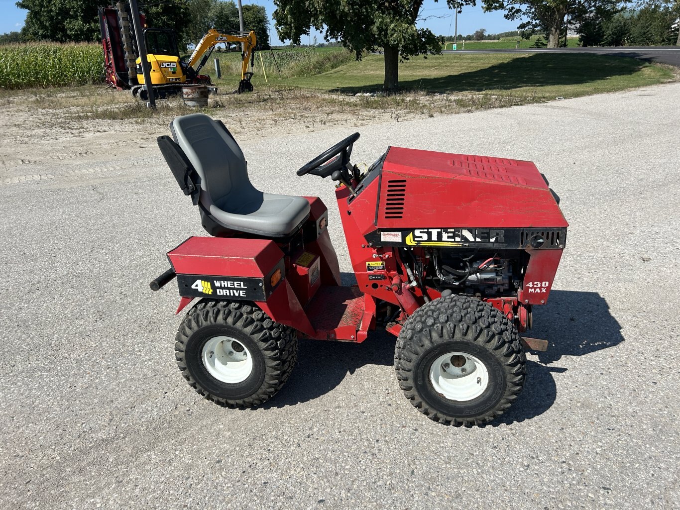 Steiner 430 Tractor, Kohler Gas, Repowered 600hrs ago