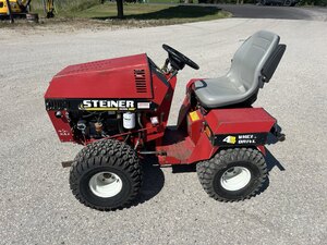 Steiner 430 Tractor, Kohler Gas, Repowered 600hrs ago