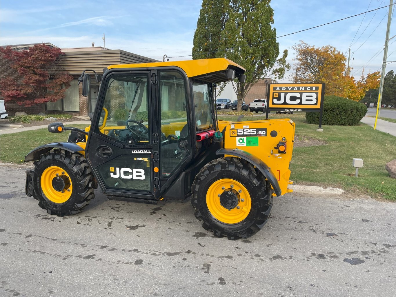 2022 JCB 525 60 Agri Plus Telehandler