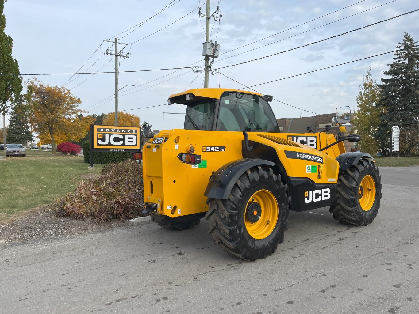 2022 JCB 542 70 Agri Super Telehandler