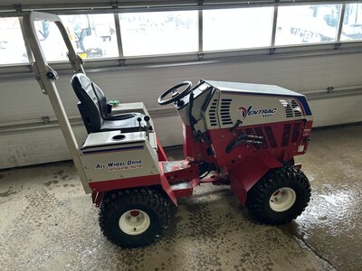 2018 Ventrac 4500Y, 25hp Kubota Diesel, 1050hrs, Folding Rops
