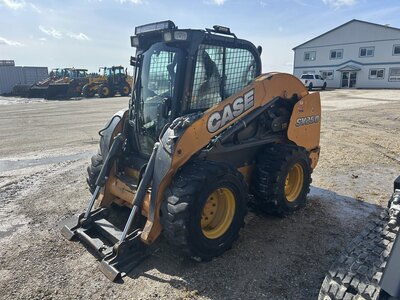 2016 CASE SV250, Cab A/C, 2 Speed, Ride Control, Self Level, Hyd Quick Attach, 14-17.5 Tires