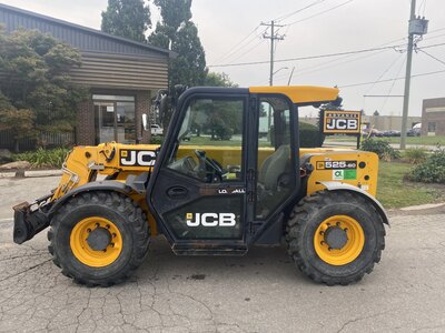 2015 JCB 525-60 Agri Plus, 2265hrs, Cab A/C, Vari Speed, Smooth Ride, Skid Steer Hitch