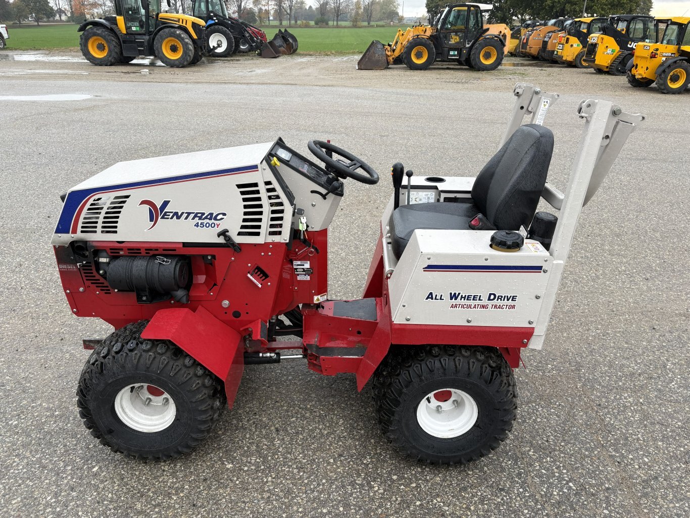 2017 Ventrac 4500Y, 25 hp Kubota Diesel, 1112hrs