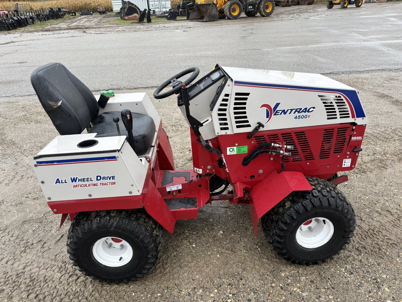 2022 Ventrac 4500Y, 25hp Kubota Diesel,1005hrs