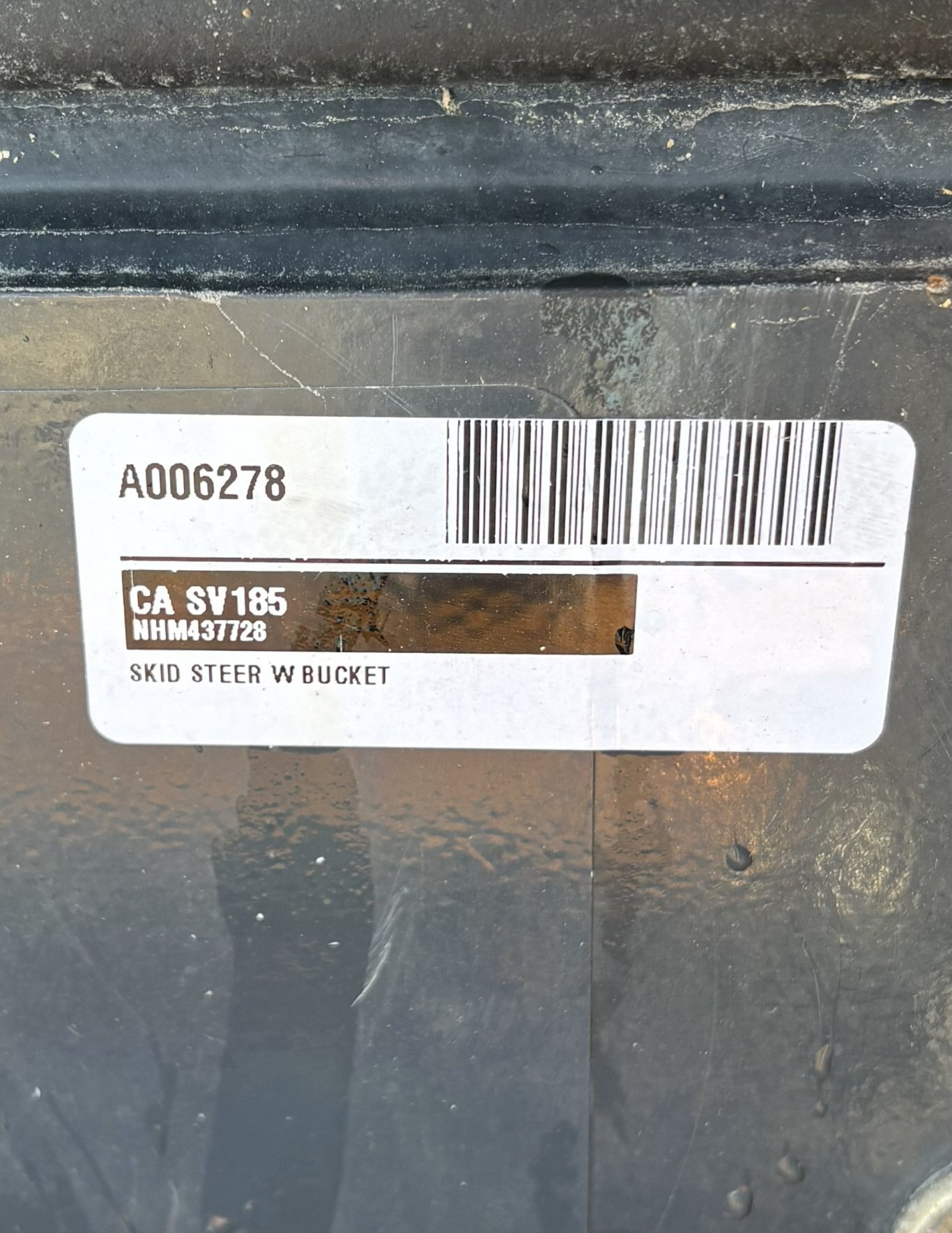 2017 Case SV185 Skid Steer, Cab A/C, Performance Package