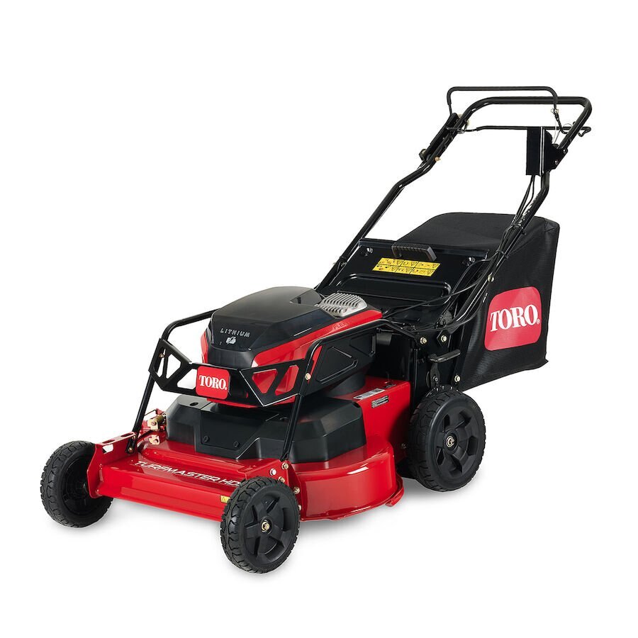 Toro 30 in. (76 cm) 60V Max* TurfMaster Revolution Electric Mower with (3) 10.0Ah Batteries and Charger