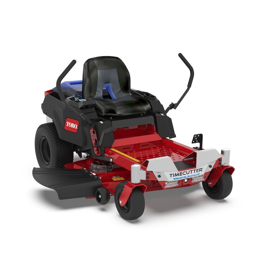 Toro 60V MAX* 42 in. (107 cm) TimeCutter® Zero Turn Mower with (4) 10.0Ah Batteries and Charger