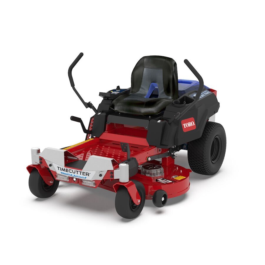 Toro 60V MAX* 42 in. (107 cm) TimeCutter® Zero Turn Mower with (4) 10.0Ah Batteries and Charger