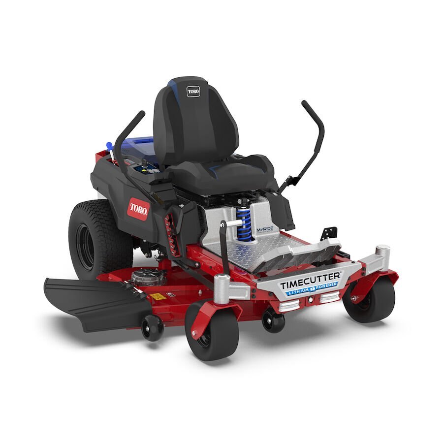 Toro 60V MAX* 54 in. (137 cm) TimeCutter® MyRIDE® Zero Turn Mower with (5) 10.0Ah & (1) 4.0Ah Batteries and Charger