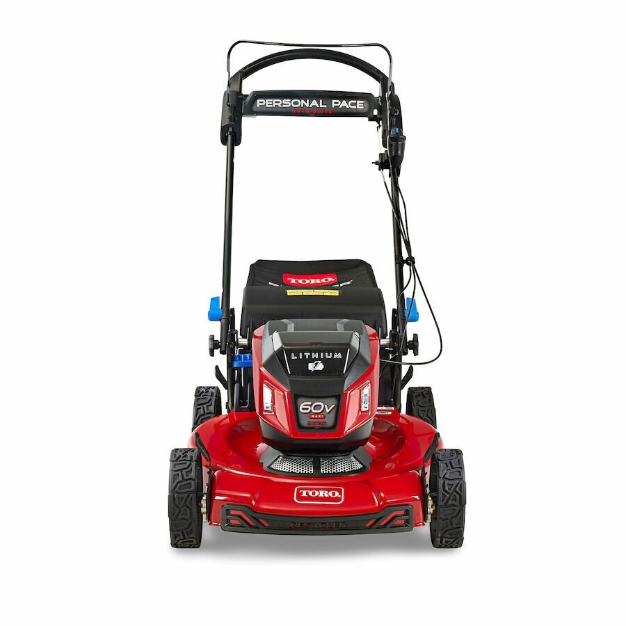 Toro 60V Max* 22 in. (56cm) Recycler® w/ Personal Pace® & SmartStow® Lawn Mower with 8.0Ah Battery