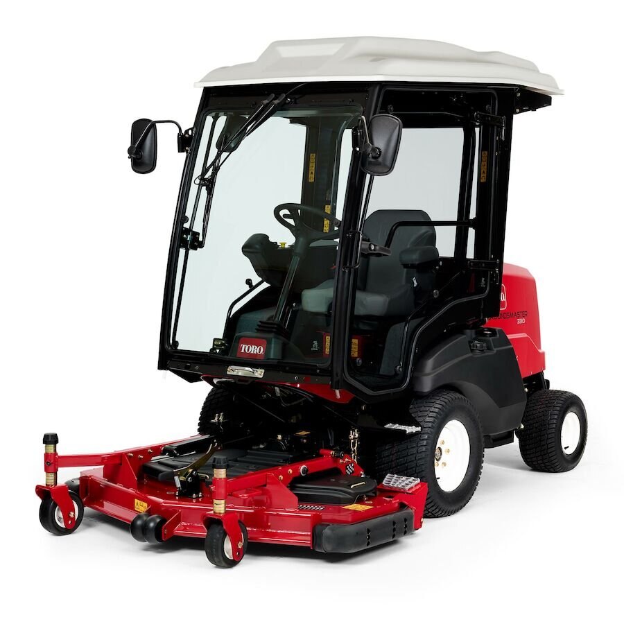 Toro Groundsmaster® 3310 36.8 hp (27.5kW) with CrossTrax® 4WD and All Season Cab