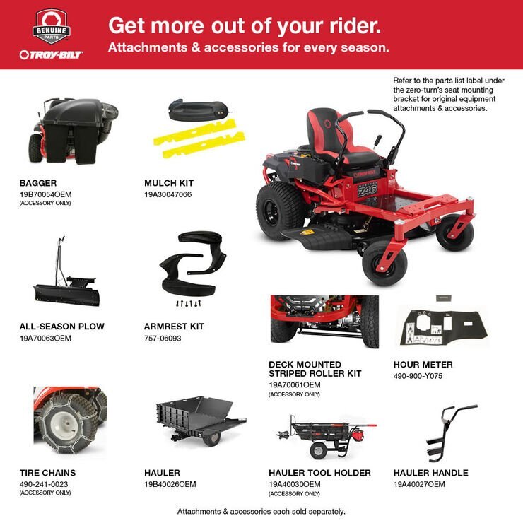 Troy Bilt Mustang Z46 Zero Turn Mower 17ARFACTA66