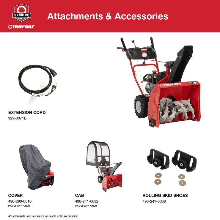 Troy Bilt Storm™ 2420 Snow Blower 31AS6KN2B23