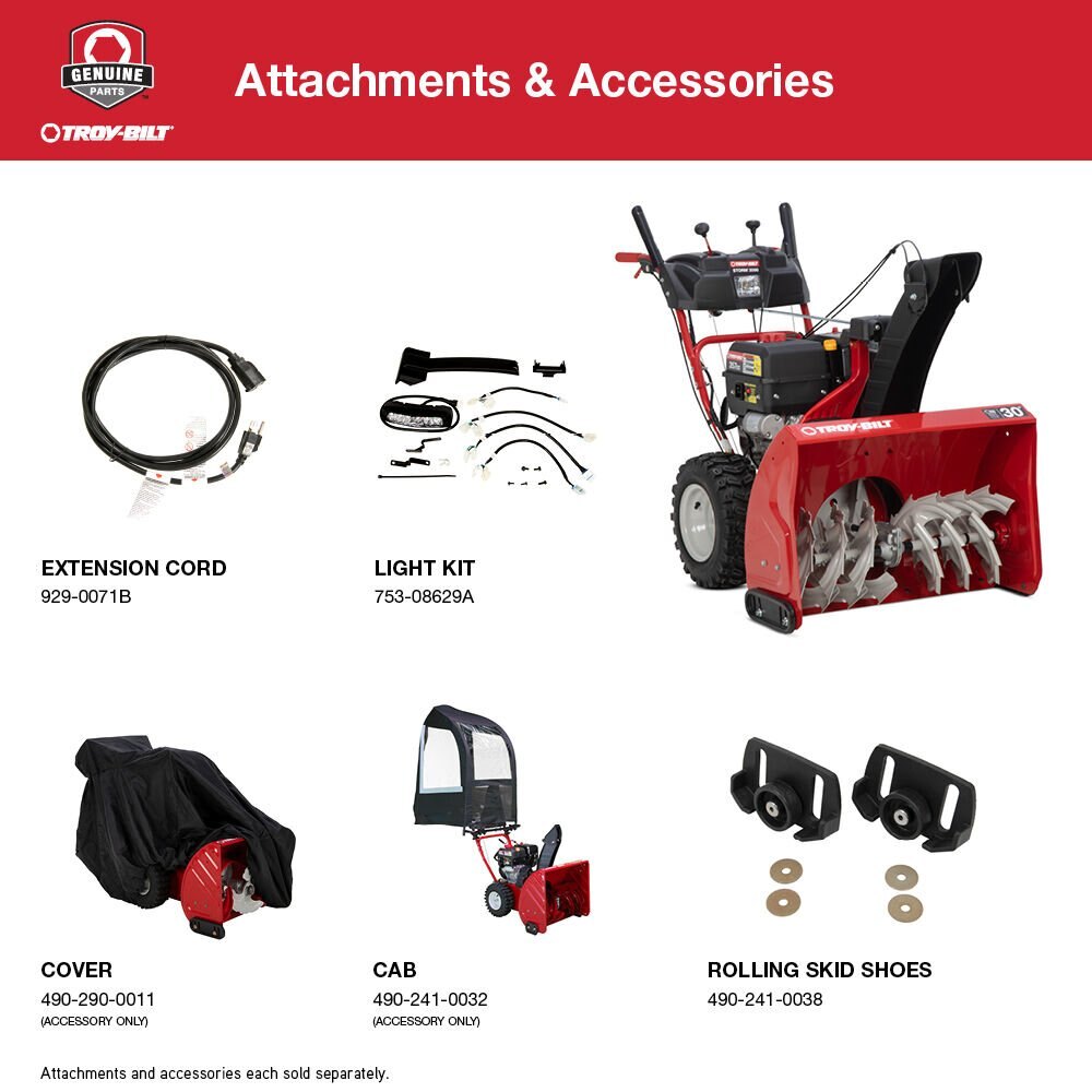 Troy Bilt Storm™ 3090 Snow Blower 31AH5DP5B66