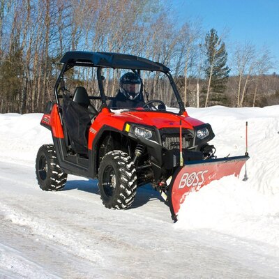 Boss 5' Poly Straight Blade COMPACT VEHICLE PLOWS