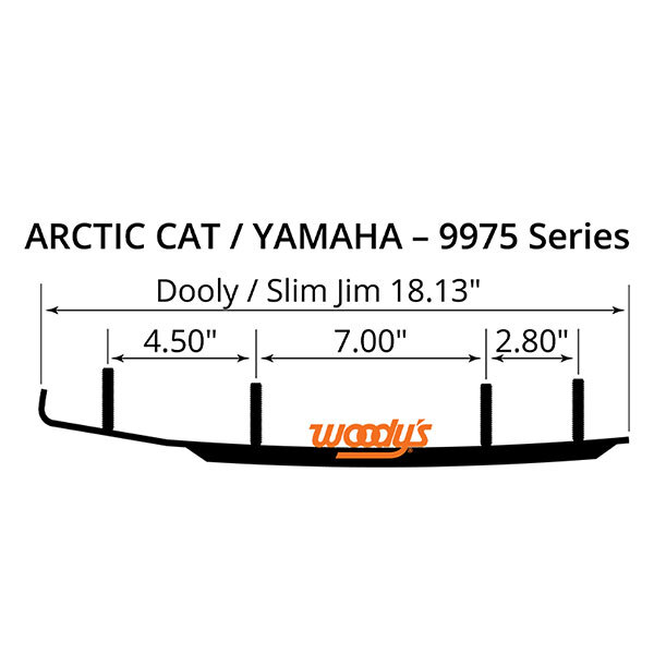 WOODY'S DOOLY CARBIDE RUNNER (DA6 9975)