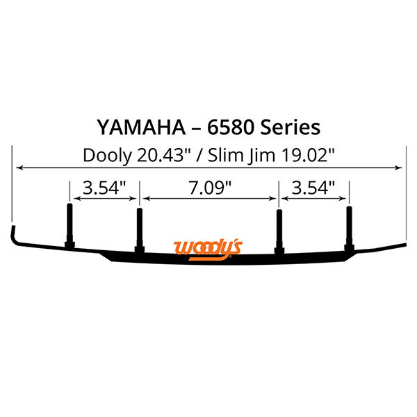 WOODY'S DOOLY CARBIDE RUNNER (DY4 6580)