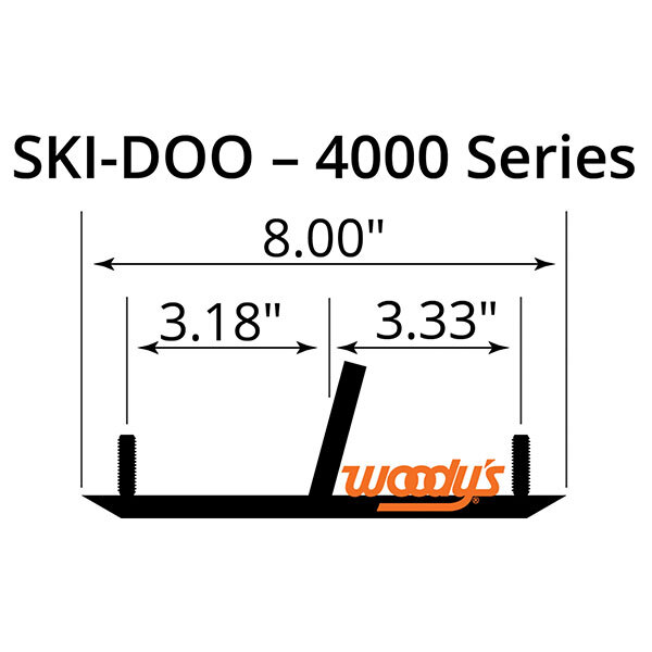 WOODY'S 4" SNO X RUNNER (SXS 4000)