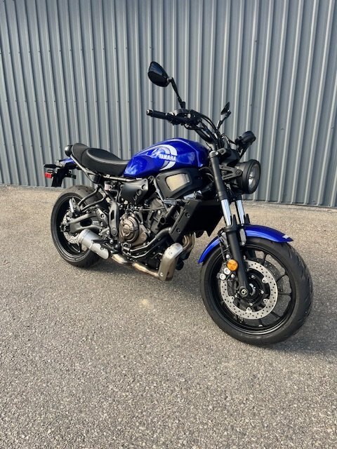 2024 Yamaha XSR700 Team Yamaha Blue
