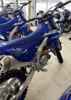 2025 Yamaha YZ450F Team Yamaha Blue