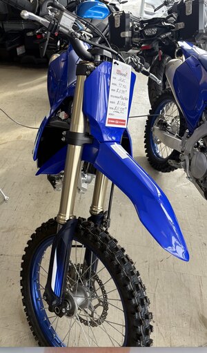 2025 Yamaha YZ450F Team Yamaha Blue