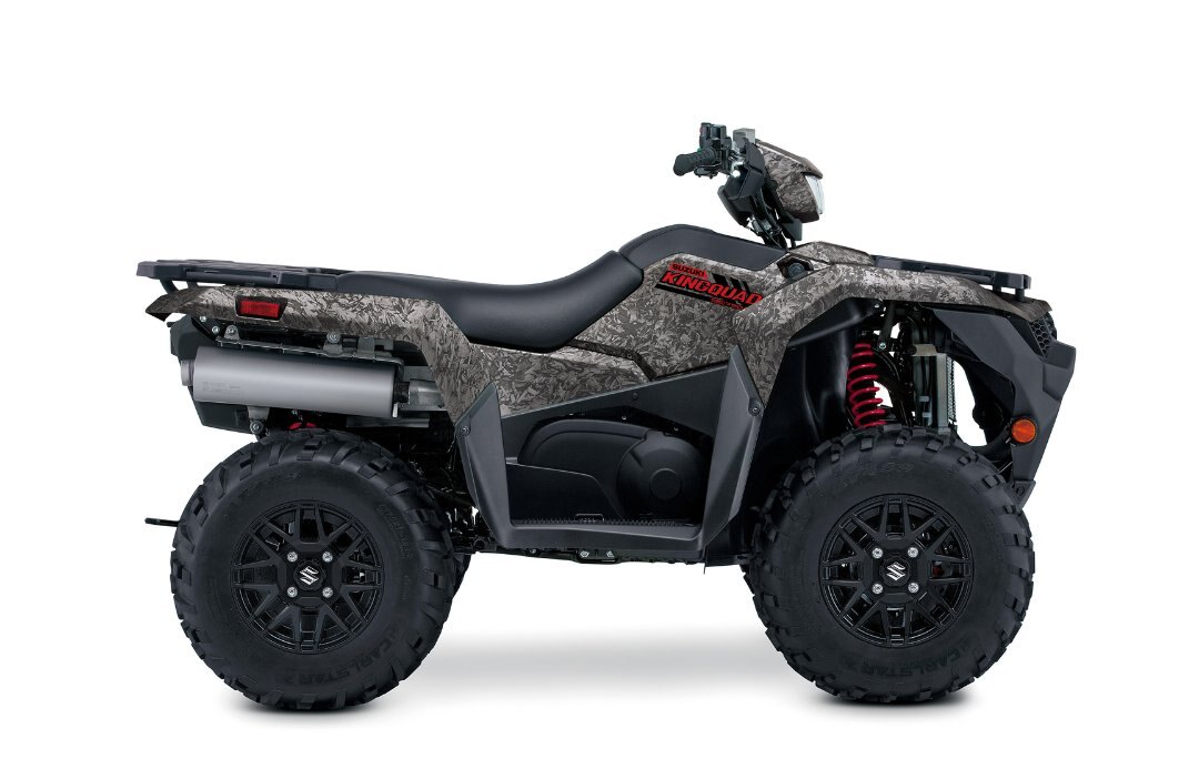 2025 Suzuki KingQuad 750XPZ Cast Carbon, Mag Wheels