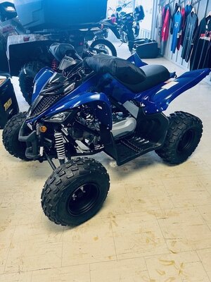 2025 Yamaha Raptor 110 Team Yamaha Blue