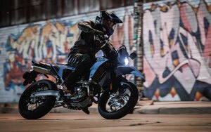 2026 Suzuki DR Z4SM Sky Grey