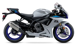 2026 Suzuki GSX R750 Pearl Vigor Blue / Metallic Mat Sword Silver
