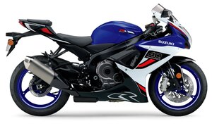 2026 Suzuki GSX R600 Pearl Vigor Blue / Pearl Tech White