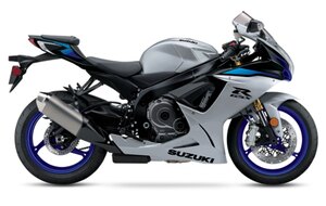 2026 Suzuki GSX R600 Pearl Vigor Blue / Metallic Mat Sword Silver
