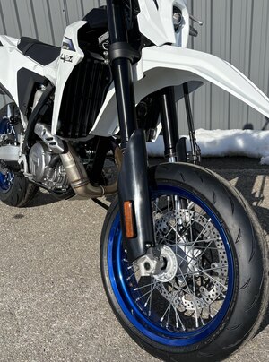 2026 Suzuki DR Z4SM Solid Special White No. 2