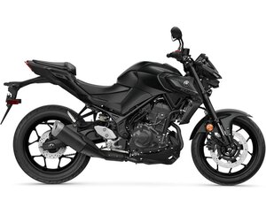 2026 Yamaha MT 03 Matte Raven Black