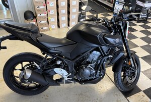2026 Yamaha MT 03 Matte Raven Black